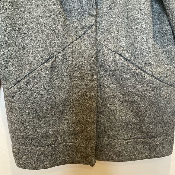 Lululemon Cozy Car Two Buttoned Coat Collared Side Pockets Heather Grey - Picture 6 of 16